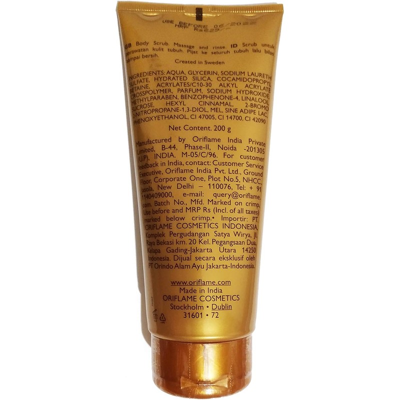 Oriflame Milk & Honey Gold Exfoliante de Azúcar