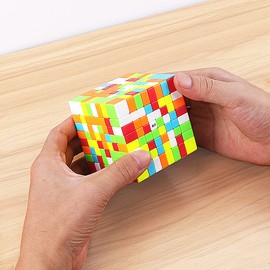 LiangCuber Qiyi 8x8 Speed Cube Stickerless 70MM QY 8x8x8 Puzzle Cube Magic(2021 Version)