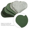 3 Set Page Corner HandMade HeartShaped Leather Bookmark Making Fabric