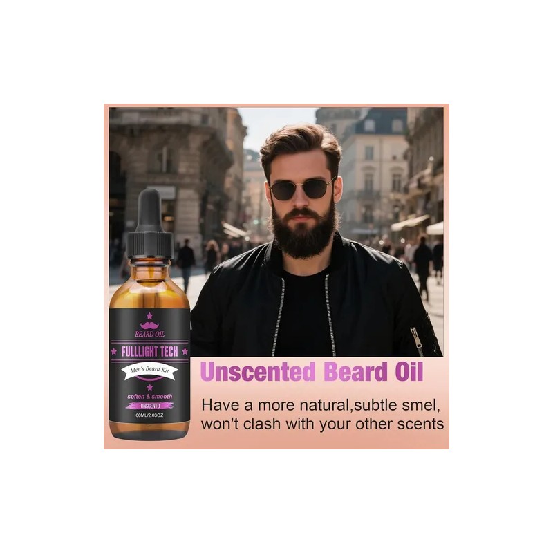Aceite Para Barba Para Hombres, 118 Ml, 2 Paquetes. Aceite