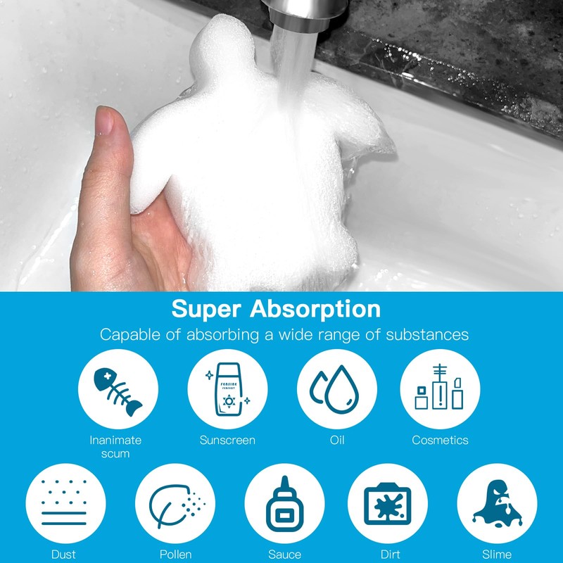 Ukulork 24 Pack Pool Oil Absorbing Scum Sponge, Hot Tub