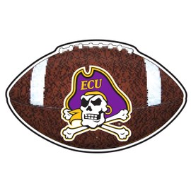 Craftique East Carolina Pirates Decal (ECU FOOTBALL DECAL (4",6"), 6 in)