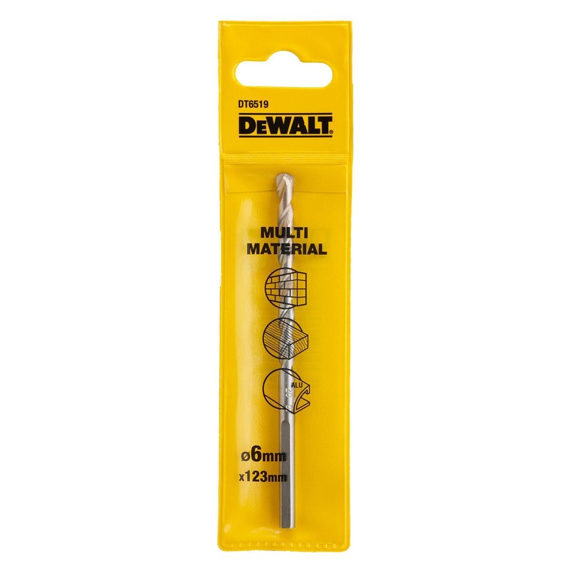 Dewalt DT6519QZ 6 mm Multi-Material Drill Bit