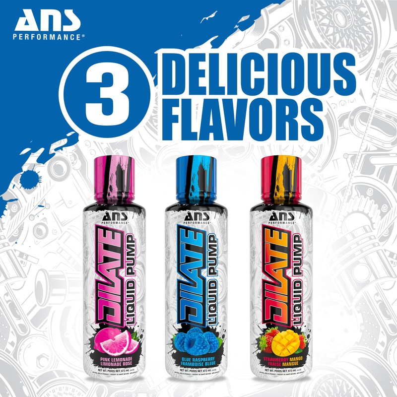 DILATE Liquid Blue Raspberry 16oz