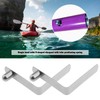eMagTech 10PCS Tent Pole Clips Stainless Steel Kayak Paddle Spring