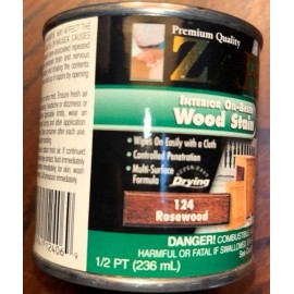 Zar Interior Stain 124 ROSEWOOD 1/2 Pint