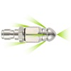 EPLZON 5000 PSI Stainless Steel Sewer Jetter Nozzle with 1/4in