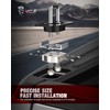 MZS Tie Down Anchors, All Metal Retractable D-Ring Compatible with