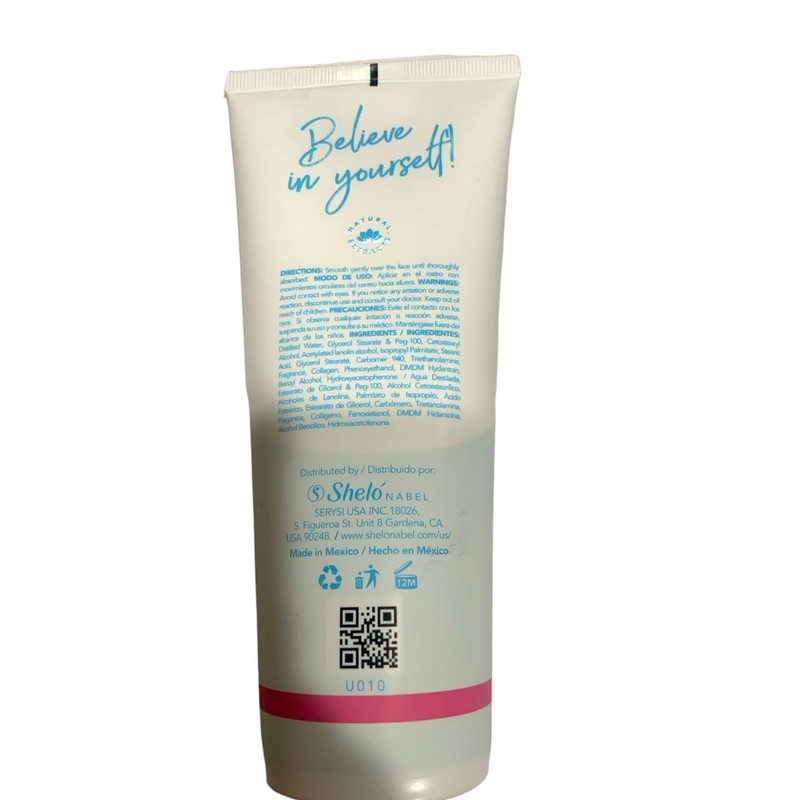 Sheló NABEL Moisturizing Facial Cream with Collagen, 8.46 floz