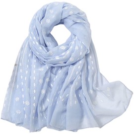 MAIRY Scarves for Women UK Fashion Ladies Scarfs Gifts Lightweight Soft Summer Stole Cotton Scarf Wraps and Shawls, 14207