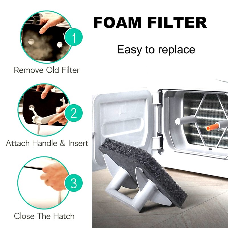 German Dryer Bottom Filter Replacement, for Miele T1 Dryer -