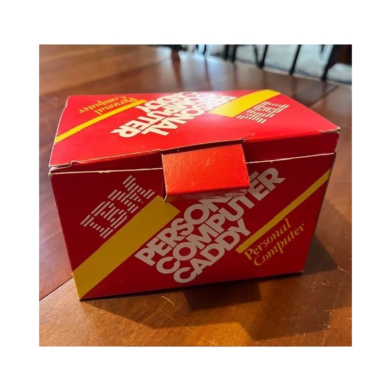 IBM Vintage 1983 Hartford IBM Advertising Personal Computer Desk Caddy