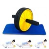 Man and Women Abdominal Wheel Round Fitness Ab Roller Coaster