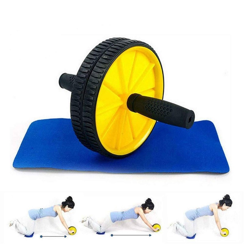 Man and Women Abdominal Wheel Round Fitness Ab Roller Coaster