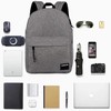 SUPACOOL Lightweight Casual Laptop Backpack for Men and Women, classic