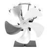 5 Blade Heat Powered Stove Fan Fireplace Fans Self Generating
