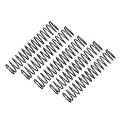 Compression Spring Size: Outer Diameter 0.2 inches (5 mm), Wire Diameter 0.02 inches (0.4 mm), Length 1.0 inches (25 mm), Uniqlo Plating, Pack of
