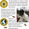 Acondicionador De Barba De Cera De Abejas, Fuerte Sujeción P