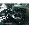 Fits Honda Pioneer 700 Jumbo Cup/Drink Holder Black Diamond Plate