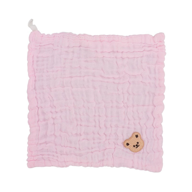 5PCS Cotton Kids Face Towels Good Absorbent Skin Friendly Reusable