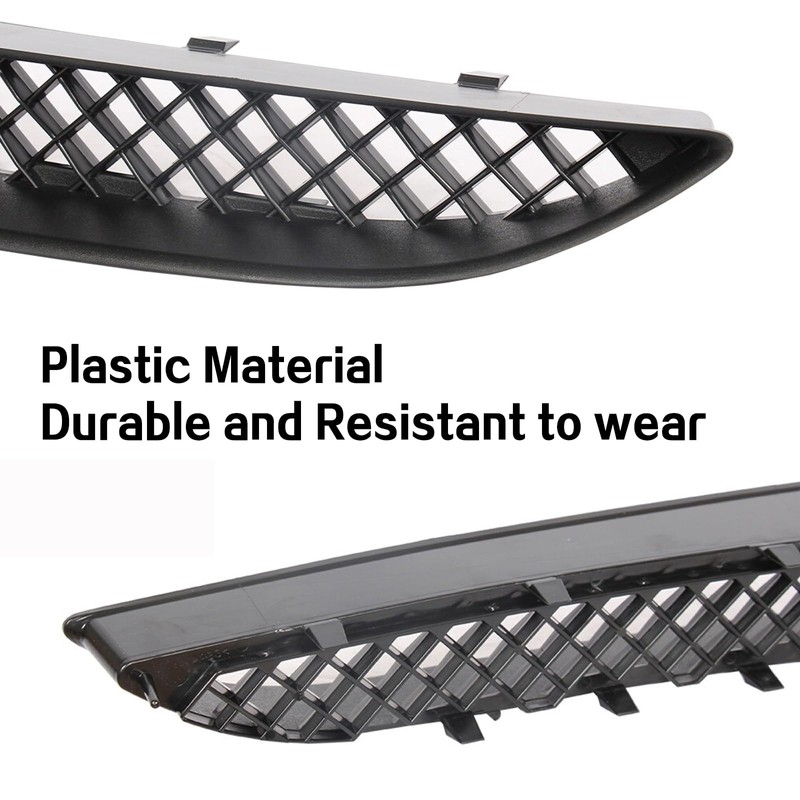 JX RACING Front Bumper Grille Compatible with 2011 2012 2013