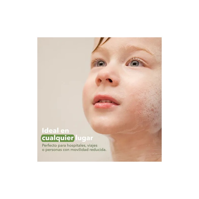 Paño Baño Facil Jabonoso Toalla En Seco Enfermo Clorhexidina