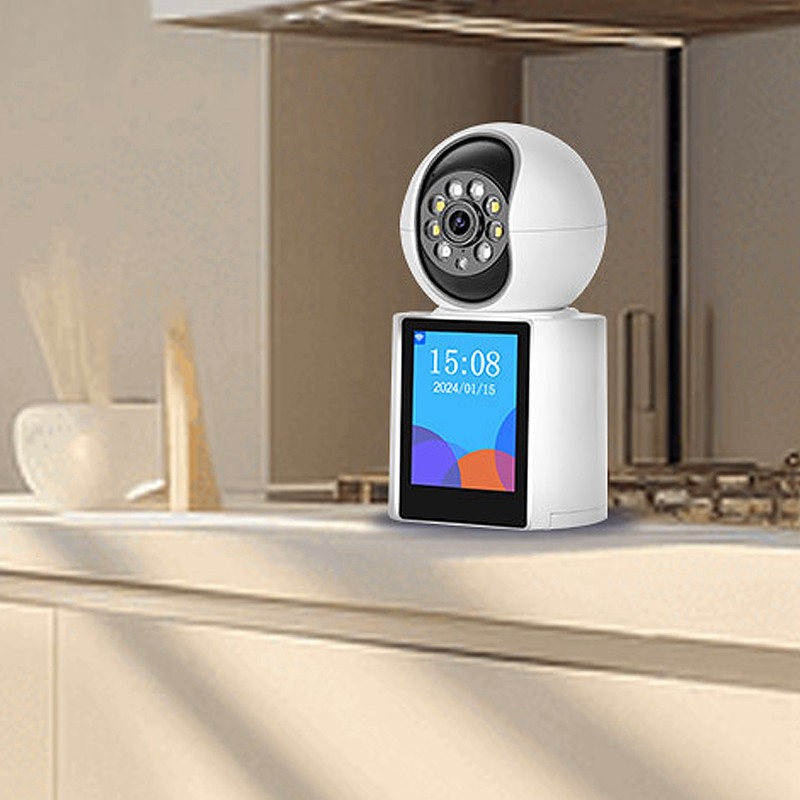 Two Way Video Camera 3MP HD Rotatable Night Vision Indoor