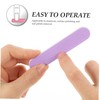 Healeved 50pcs Glitter Nail Files Household Manicure Tools for Easy