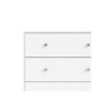Tvilum Portland Contemporary Scandinavian Design Engineered Wood 6-Drawer Double Dresser