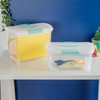 Sterilite Medium Nesting ShowOffs, Stackable Small Storage Bin with Latching