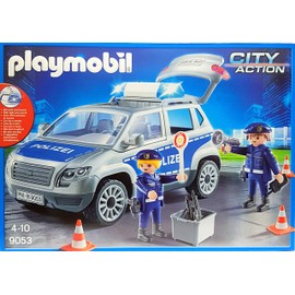 Playmobil 9053 Police Off-Road Vehicle with Light and Sound