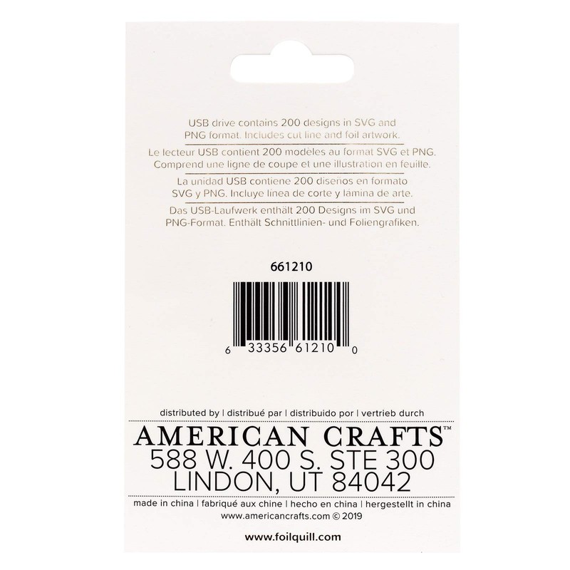 FOIL QUILL USB Drive Vacation