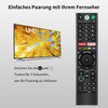 Gvirtue RMF-TX310E Voice Remote Control Compatible with Sony TV, Replacement