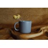 SALZKAMMERGUT KERAMIK Wersin Coffee Bowl with Handle 0.25 L (Dark
