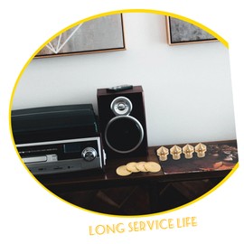 MERRYHAPY 4pcs Speaker Isolation Feet Pad Spikes for Audio Equipment High Hardness Isolation Pads