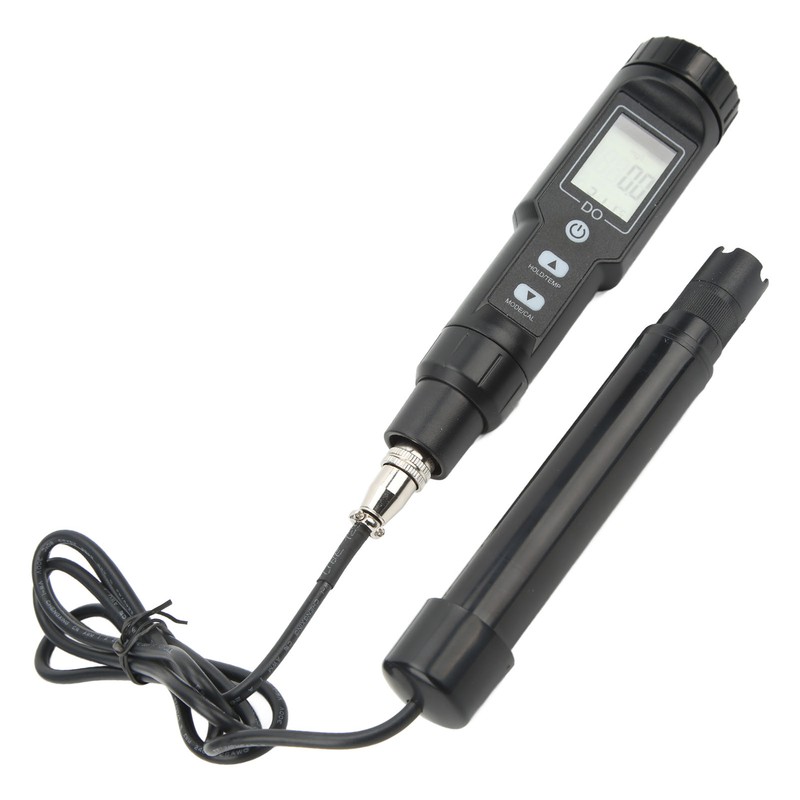 Dissolved Oxygen Meter 2 in 1 Water Temperature Oxygen Measuring