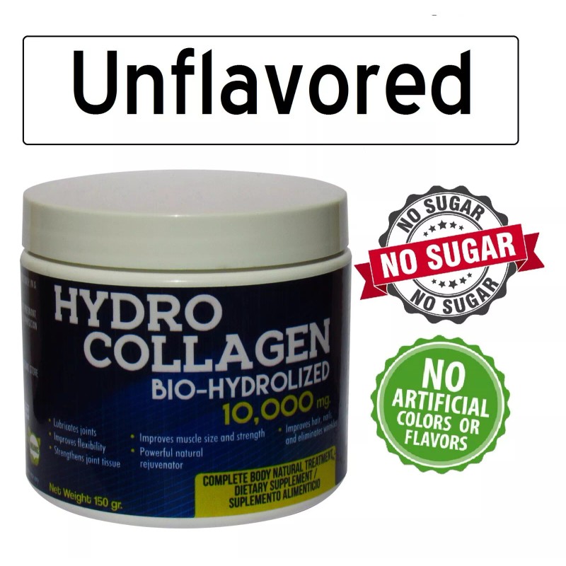 Collagen Glucosamine Chondroitin Hydrolized Collagen powder PLUS 10Kmg no sugar