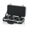 Gator GM-6-PE Estuche para 6 Micrófonos, negro