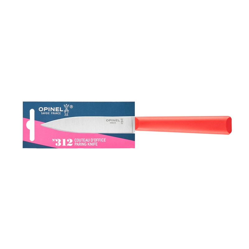 Opinel Les Essentials+ No. 312 Paring Knife, Corrosion Resistant +
