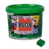 Simba 104114532 Blox, 100 Green Building Blocks for Children from