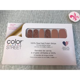 Color Street Nail Polish Strips Color All Wild Up 16 Long Lasting Nail Strips