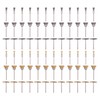 Rocaris 72 Pack Wire Wheel Brushes Set, Brass and Steel