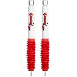 Rancho RS5000X Series Pair of Front Suspension Shock Absorbers for 1997-2002 Ford Expedition 4WD with 4 Inch Lift | Improves Handling and Performance, Reduces Fade, Built to Last | RS55237