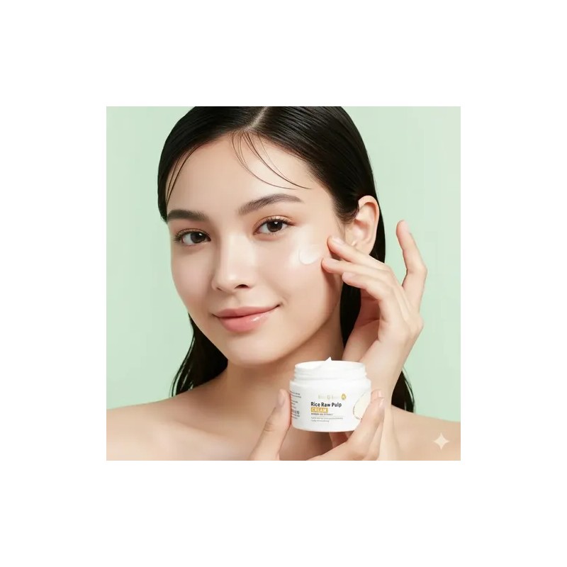 Kit Serum Arroz Bioaqua Acido Hialuronico Reduce Poro Mancha
