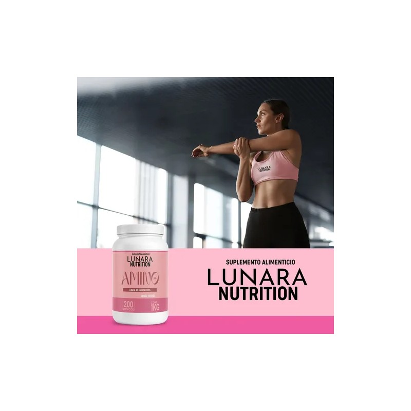 Aminoacidos Lunara Nutrition De 1kg En 200 Servis En Polvo