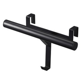 Yamazaki 5239 Tower School Bag & Backpack Hanger, Black, Approx. (W x D x H) 10.4 x 3.7 x 6.3 inches (26.5 x 9.5 x 16 cm), Simple Installation by Inserting into Door