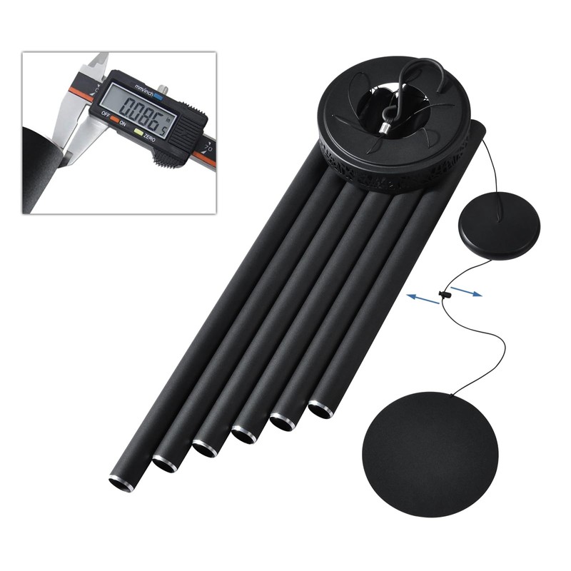 60" Extra Large Wind Chimes for Outside Deep Tone, Sympathy