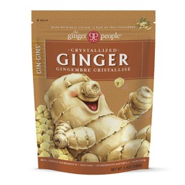 GIN GINS Crystalized Ginger – Natural Ginger Candy by The Ginger People – Individually Wrapped Healthy Candy – 3.5 oz Bags – (Pack of 12)