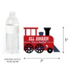 Railroad Party Crossing - Shaped Fill-In Invitations - Steam Train