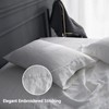 King Linens 100% French Linen Pillowcases Pack of 2 with